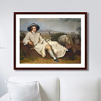картина: goethe in the roman campagna, 1787г. в Твери