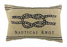 подушка с морским узлом nautical knot natural в Твери