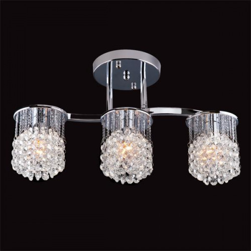 потолочная люстра eurosvet 3222/3 хром strotskis в Твери