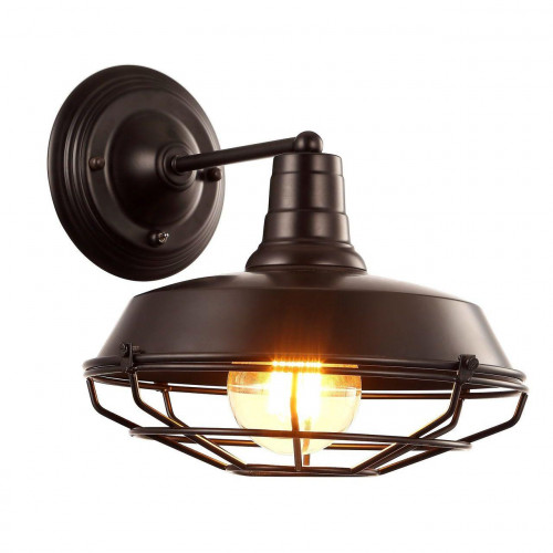 бра arte lamp ferrico a9183ap-1bk в Твери