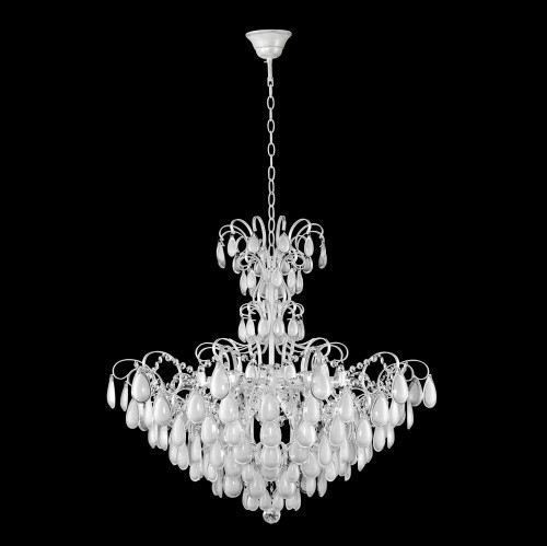 подвесная люстра crystal lux sevilia sp9 silver в Твери