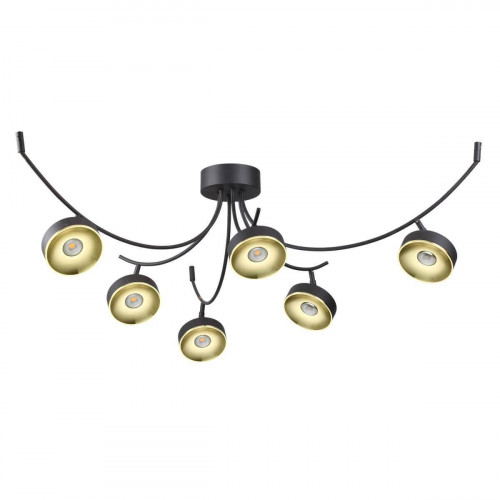 потолочная светодиодная люстра odeon light fineca 3812/42cl в Твери