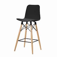 полубарный стул eiffel (eames style) черный в Твери