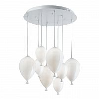 подвесная люстра ideal lux clown sp8 bianco в Твери