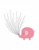 постер pink elephant а4 в Твери