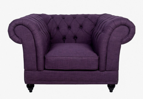 кресло dasen purple фиолетовое в Твери