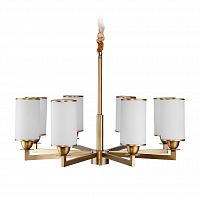 люстра brch9040-8 от delight collection белая/золото в Твери