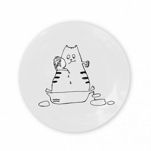 тарелка кот-водолей в Твери
