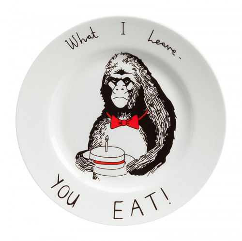 тарелка what i leave - you eat в Твери