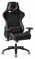 кресло игровое a4 bloody gc-400 черный/красный искусст.кожа/ткань в Твери