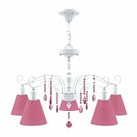 подвесная люстра lamp4you provence e4-05-wm-lmp-o-27-crl-e4-05-pk-dn в Твери