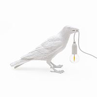 настольная лампа bird white waiting от seletti в Твери