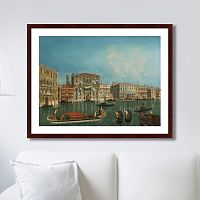 картина: venice, palazzo foscari and palazzo balbi, 1735г. в Твери