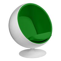 кресло eero aarnio style ball chair зеленое в Твери