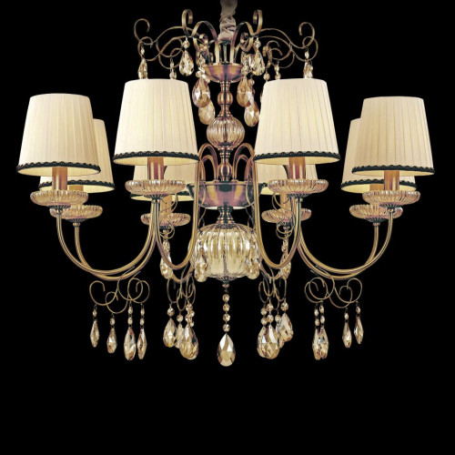 подвесная люстра newport 10508/c бронза в Твери