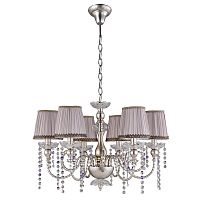 подвесная люстра crystal lux alegria sp6 silver-brown в Твери