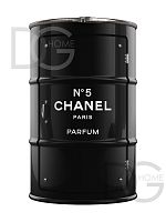 декоративная бочка-шкаф chanel №5 black l в Твери