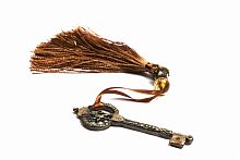 подхват для штор key with tassel brown в Твери