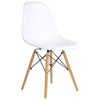 стул деревянный pc-015 белый (eames style) в Твери