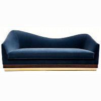 диван hughes sofa прямой синий в Твери