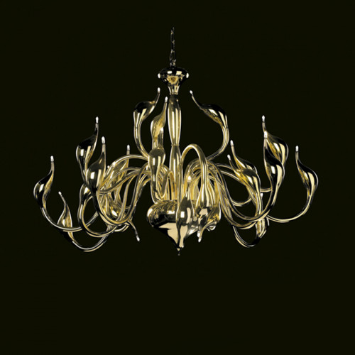 люстра mx8098-12a gold от illuminati золото в Твери
