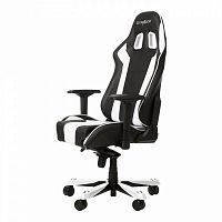 кресло геймерское dxracer king ks06 черно-белое в Твери