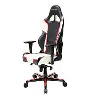 кресло геймерское dxracer racing черно-бело-красное в Твери