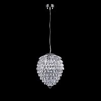 подвесной светильник crystal lux charme sp2+2 led chrome/transparent в Твери