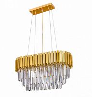 люстра emerald l66 латунь, прозрачное стекло в Твери