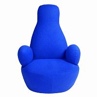 кресло bottle chair синее в Твери