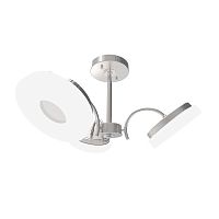 потолочная светодиодная люстра idlamp frittelle 107/3pf-ledwhitechrome в Твери