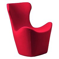 кресло papilio lounge chair красное в Твери