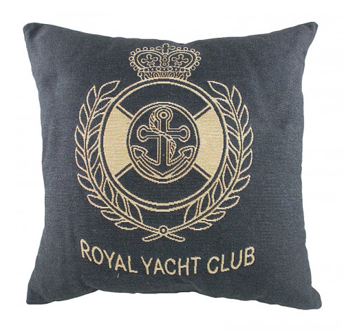 подушка с гербом королевского royal yacht club denim в Твери