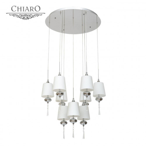 подвесная люстра chiaro фьюжен 392010409 в Твери