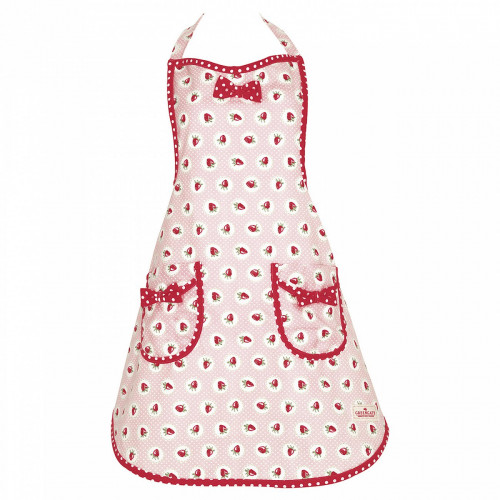 фартук strawberry pale pink w/bow в Твери