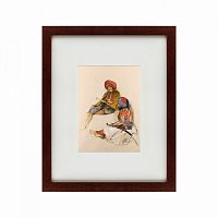картина: albanian guards in bursa, turkey, 1850 в Твери