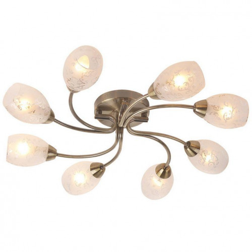 потолочная люстра idlamp carmina 201/8pf-oldbronze в Твери