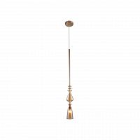 подвесной светильник crystal lux lux new sp1 b amber в Твери