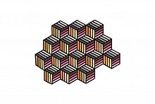 ковер parquet hexagon orange 203x153 от gan в Твери