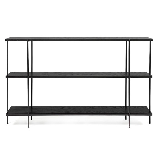 стеллаж florian black черный дуб в Твери