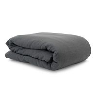 пододеяльник изо льна темно-серого цвета essential 200х200 в Твери