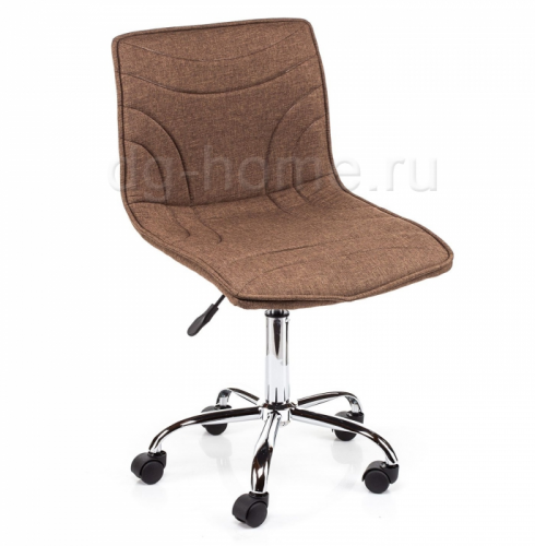 кресло home fabric коричневое в Твери
