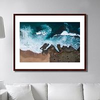 картина: beach ocean waves, coast rocks в Твери