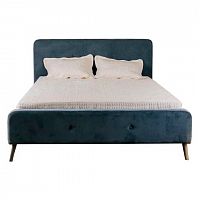 кровать двуспальная 160х200 бирюзовая button tufted в Твери