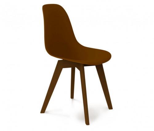 стул dsw коричневый s39 (eames style) в Твери