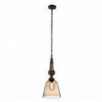 подвесной светильник crystal lux deco sp1 a amber в Твери