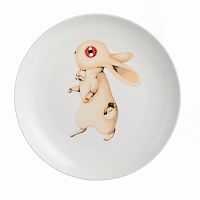 тарелка сумасшедший кролик с часами в Твери