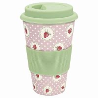 кружка на вынос strawberry pale pink в Твери