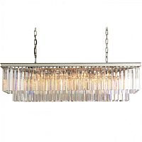 люстра odeon l80 silver&glass серая, прозрачная в Твери