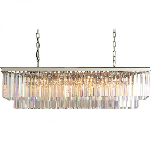 люстра odeon l80 silver&glass серая, прозрачная в Твери